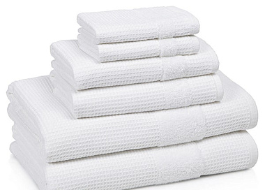 Полотенце вафельное набивное