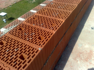 Кирпич керамический пустотелый поризованный М125-М150 1НФ