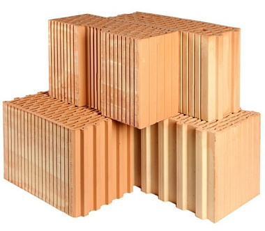 Кирпич керамический пустотелый поризованный М125-М150 1НФ